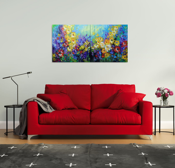 Bright melody 140x70cm