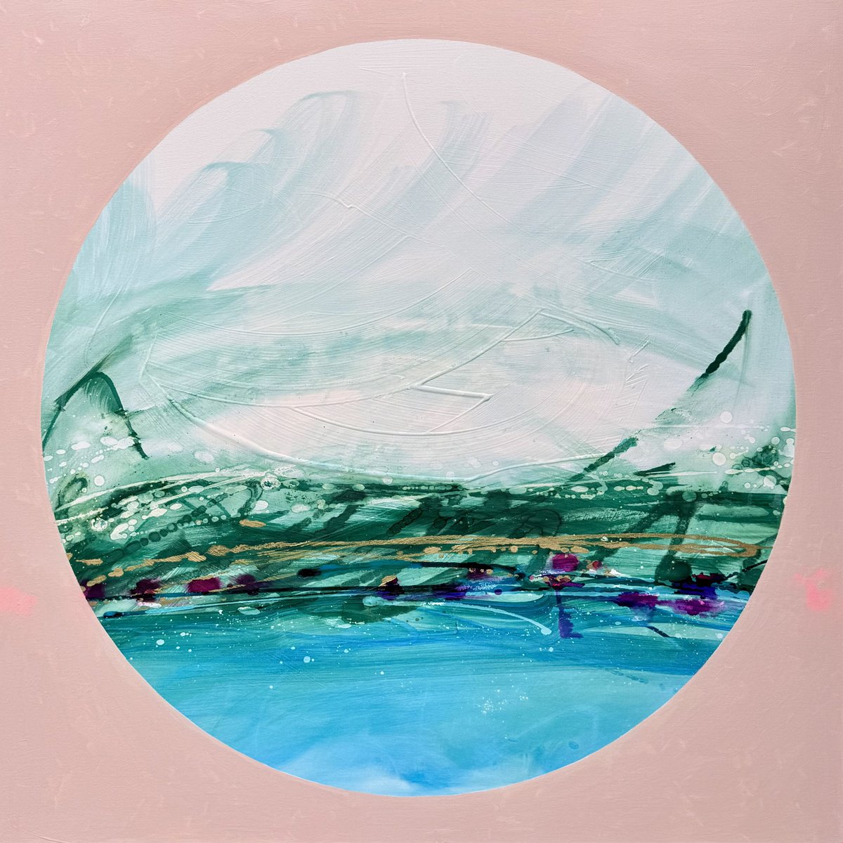 Inner Ocean By Jessica Bleasby, 39 X 39, Artwork For Sale On Artfinder