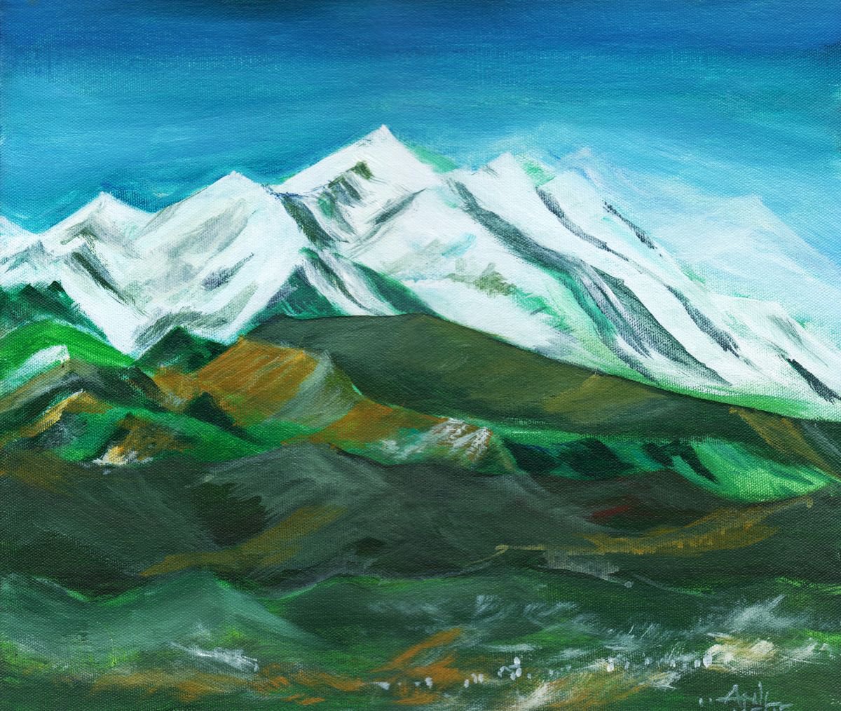 Himalaya by Anil Nene
