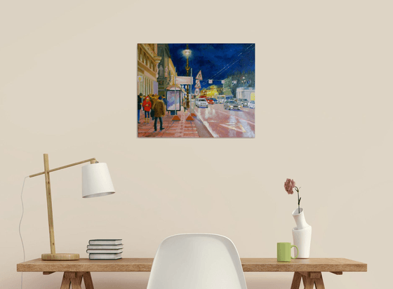 St. Petersburg, Night Nevskiy