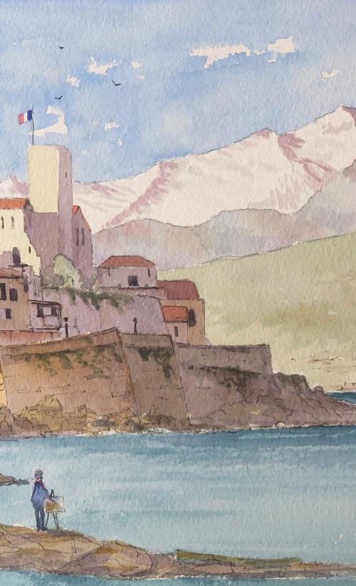 Antibes in the Spring by Brian Tucker