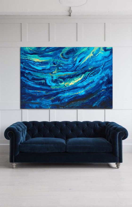 Endless Ocean  100x150cm