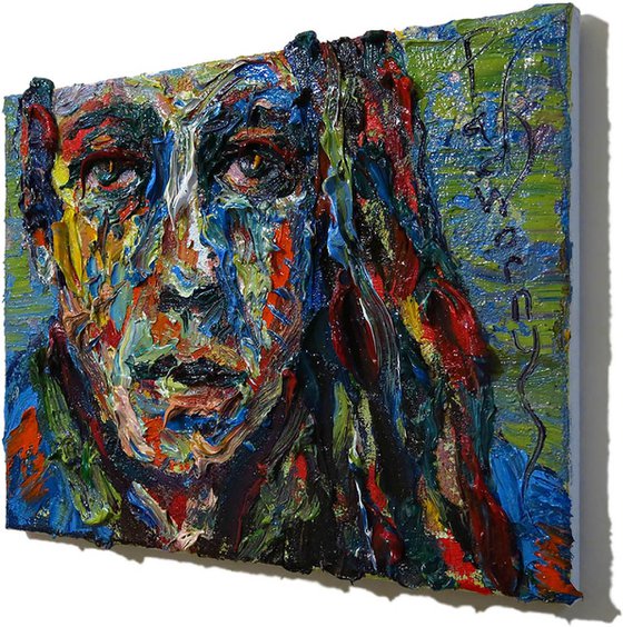 Original Oil Painting Portrait
