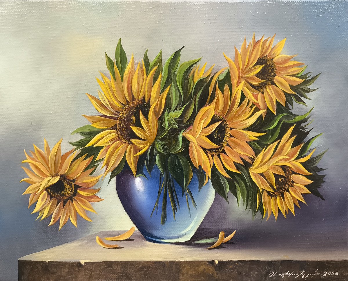 A Handful Of Sunshine By Sergei Miqaielyan, 12 X 9, Artwork For Sale On Artfinder