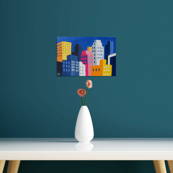 Colored city