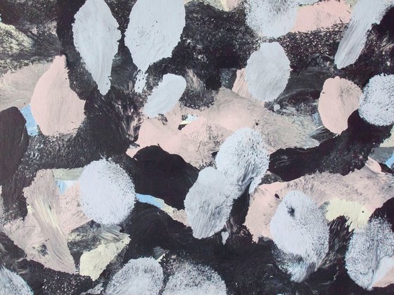 Spotty Pop Painting - 110 x 80 cm 06