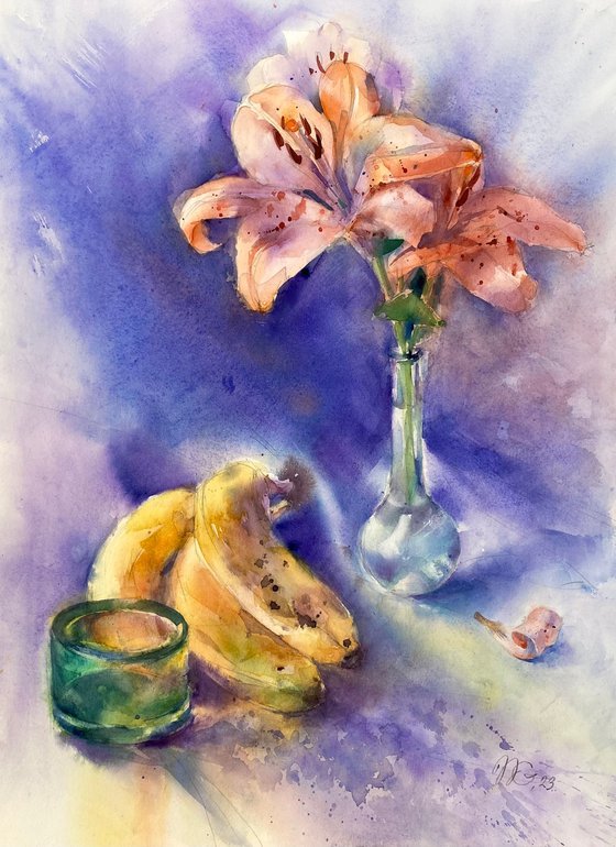 Still life with lilies