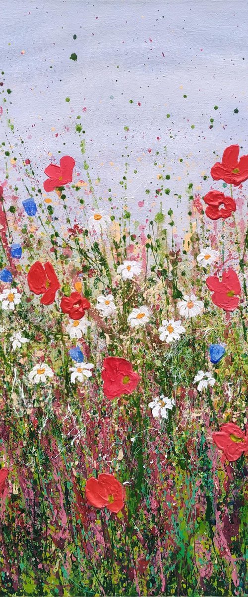Petals Poppies and Wildflowers by Amanda Horvath