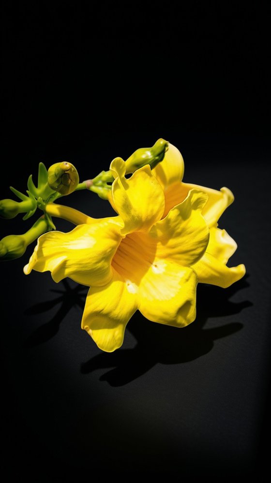 Golden Silk Bloom