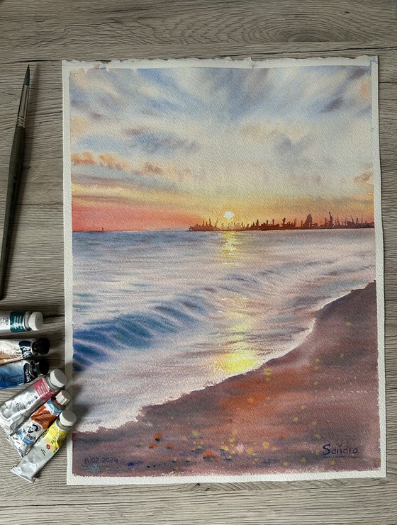 Berdyansk sunsets are dearest