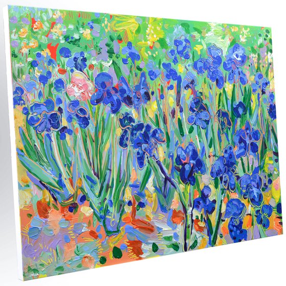 Vincent's Blue Irises