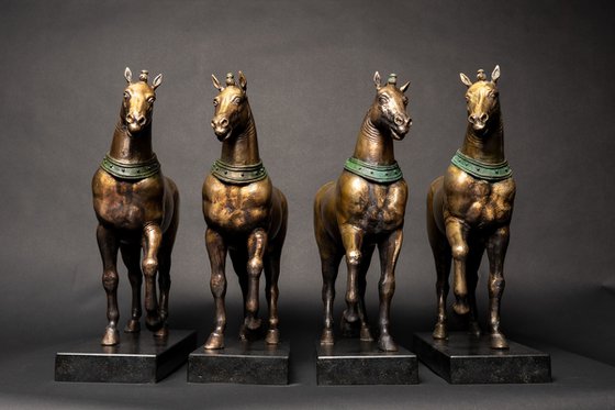 Author’s replica of the Venetian Horses