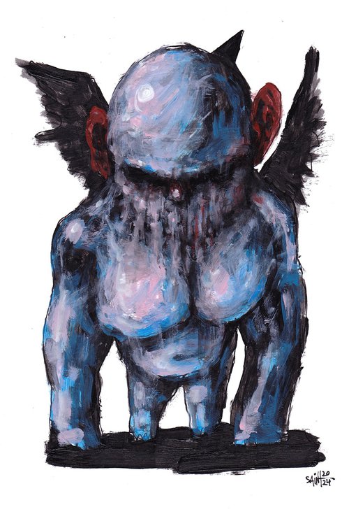 Mr. Blue Kong by Ruslan Aksenov