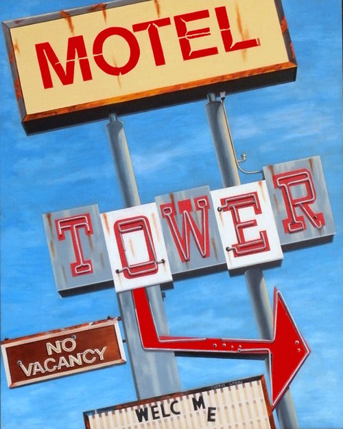 Tower Motel by Cheryl Godin