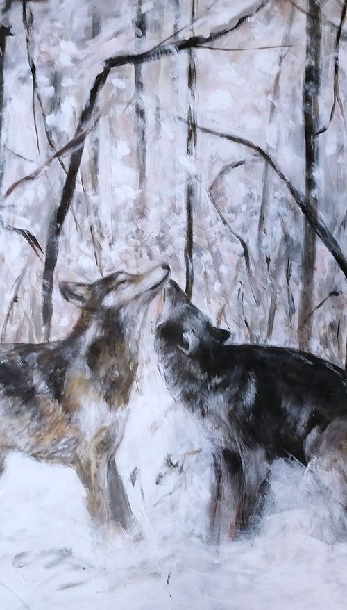Wolves by Zuzana Petrakova