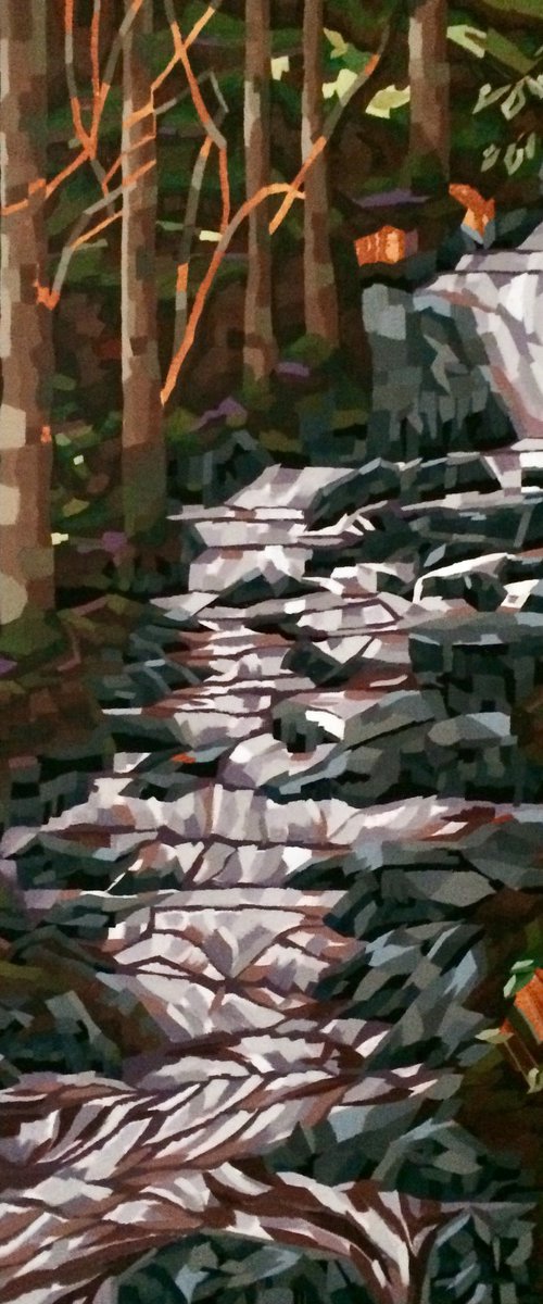 Down the Waterfall by Tarja Laine