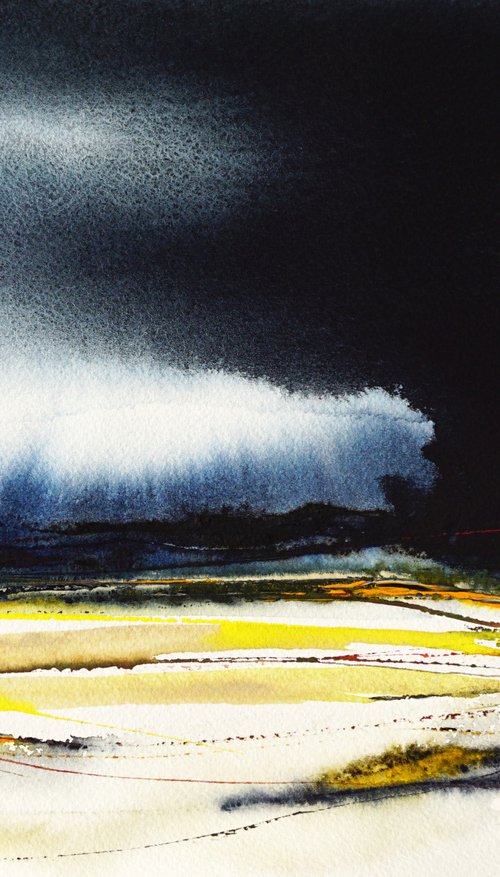 Landscape 21-8 30x22cm / 12x9 in by jelena b