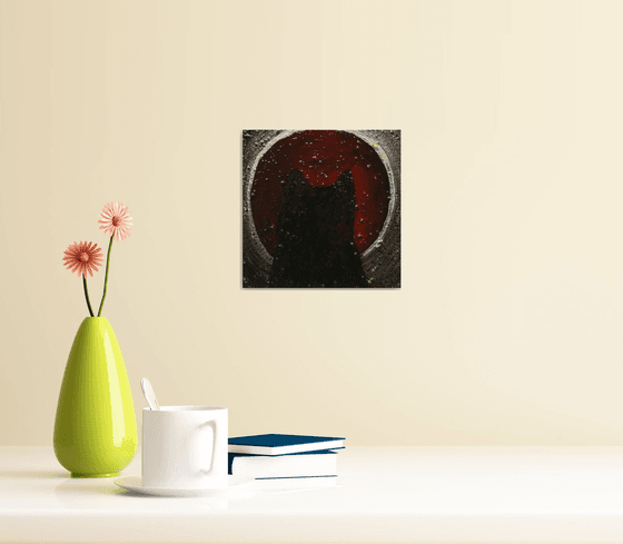 "Cat looking to eternity"