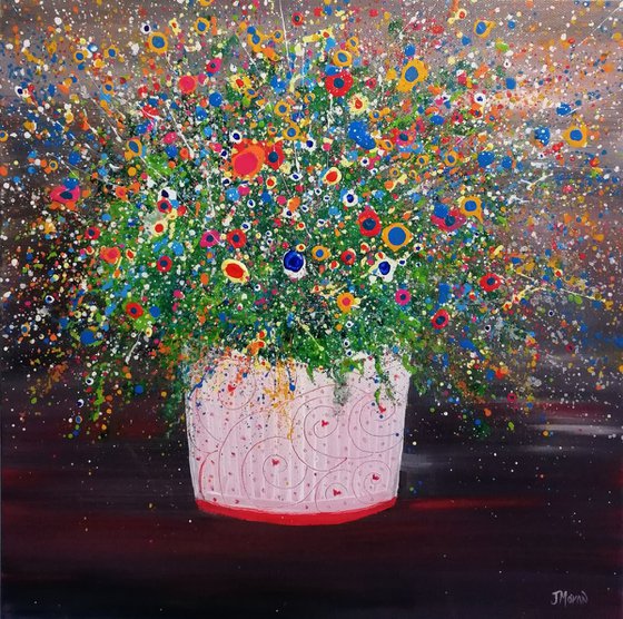 Posy- wildflower still life painting