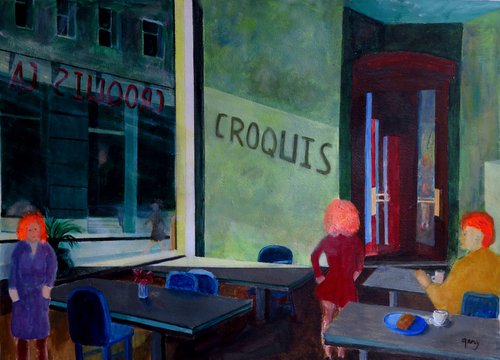 Croquis Cafe by Gary Kirkpatrick