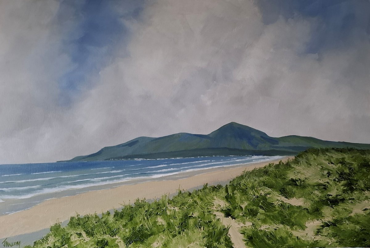 To The Mournes, Ireland By John Halliday, 30 X 20, Artwork For Sale On Artfinder