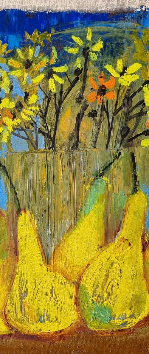 Autumn pears by Victoria Cozmolici