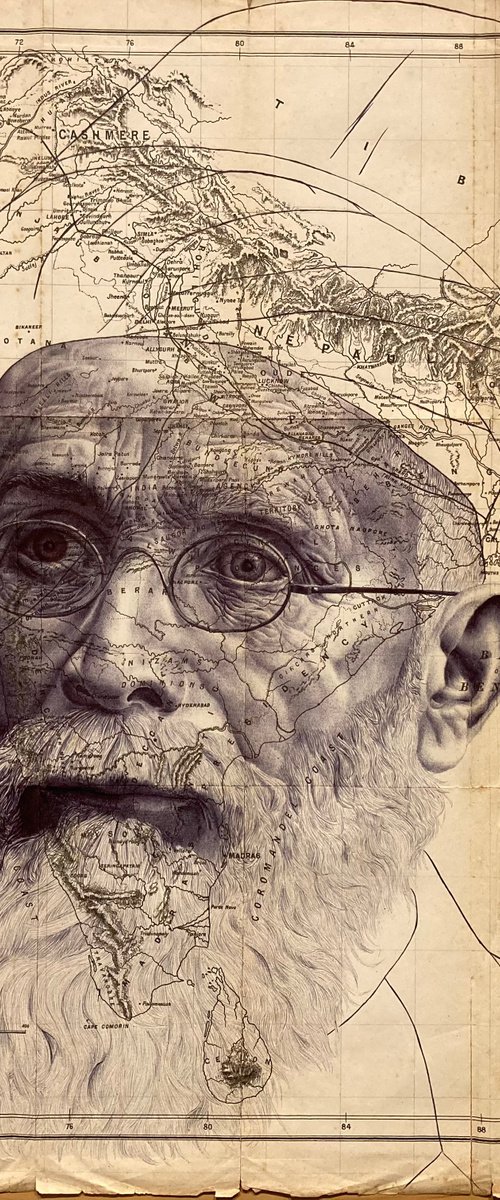 Dadabhai Naoroji by Habib Hajallie