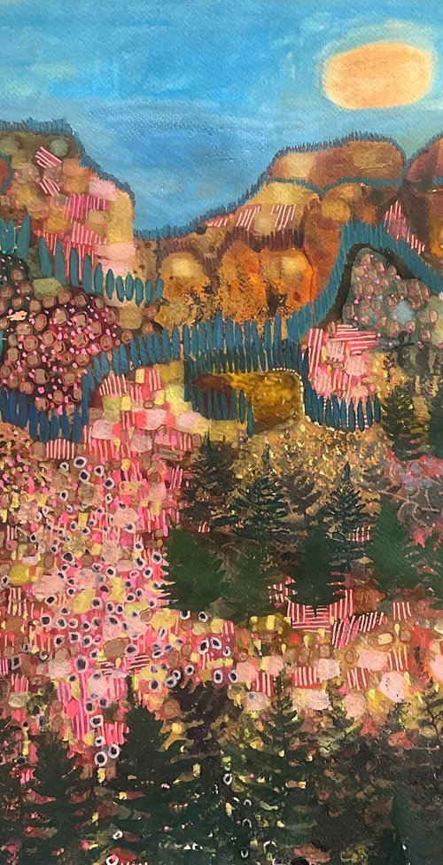 Argyll landscape by Gwendolyn Fleming