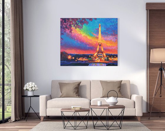 Paris Sunset Glow