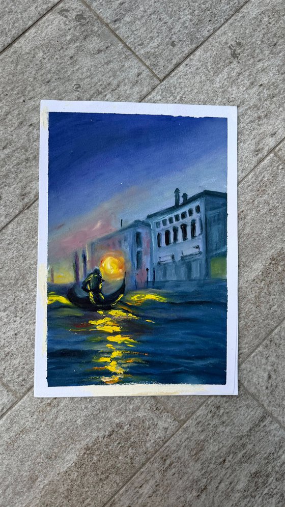 Venice, Between Gold and Blue