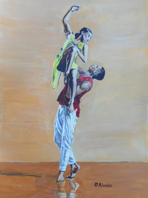 Ballet, the lift by Margaret Riordan