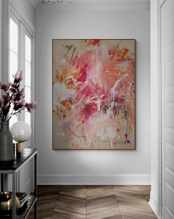 CRIMSON SCRIBBLES (PROCESS OVER PLAN)