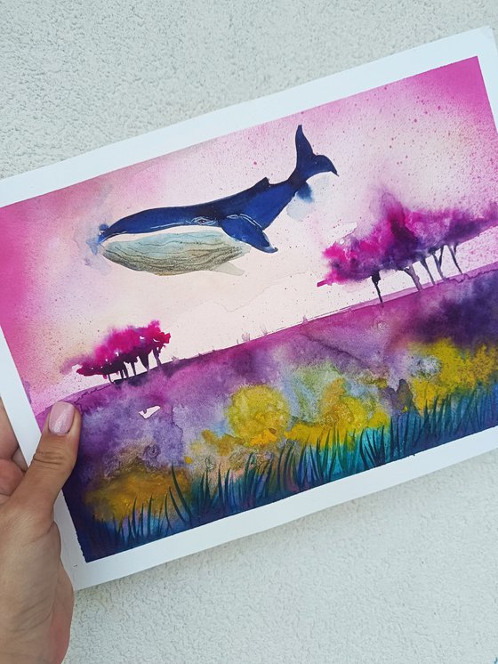 Over The Pink Woods (small)