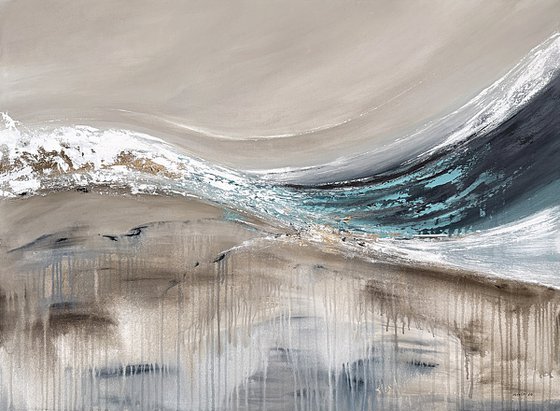 Moment Between Forms. golden accents