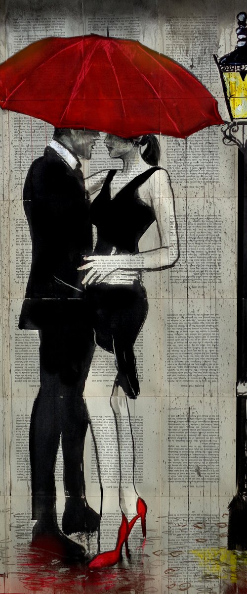 RAINY DAY LOVE LAMP by Loui Jover