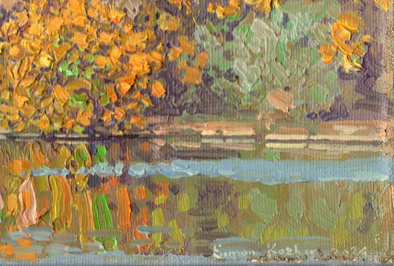 Pond at the Sukhanovo estate