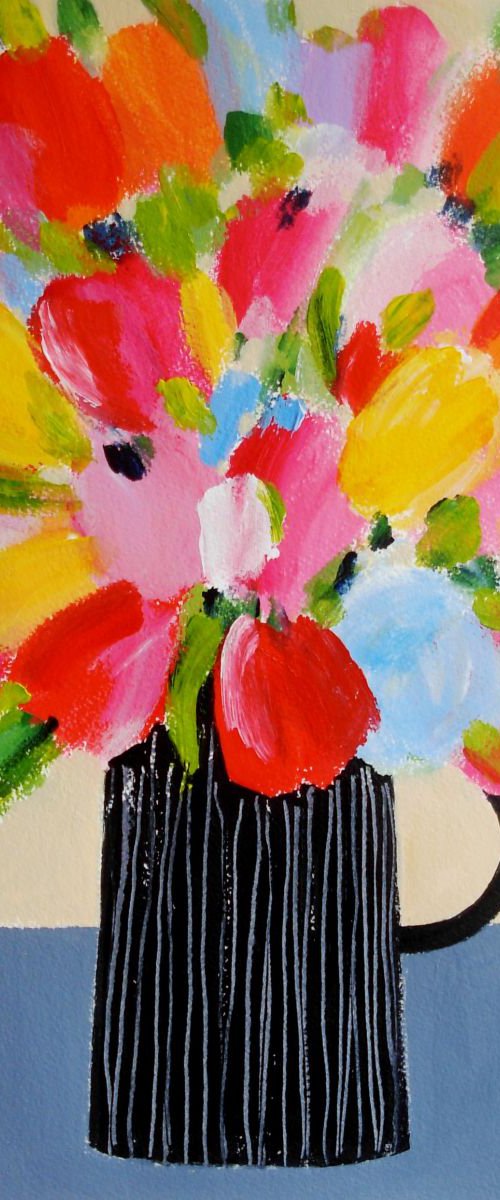 Summer Floral 5 by Jan Rippingham