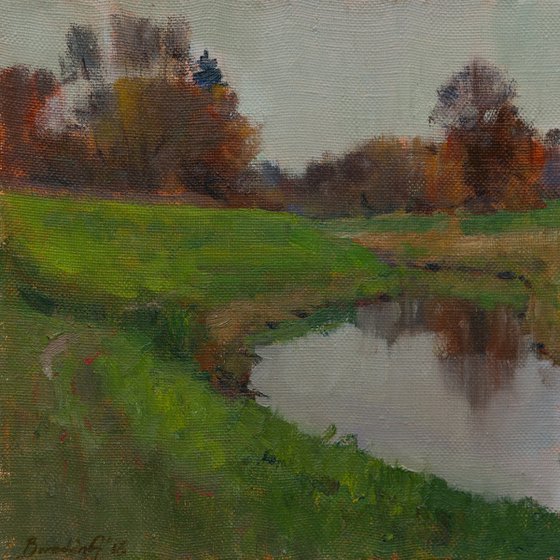 Silent Autumn - Original Oil Painting