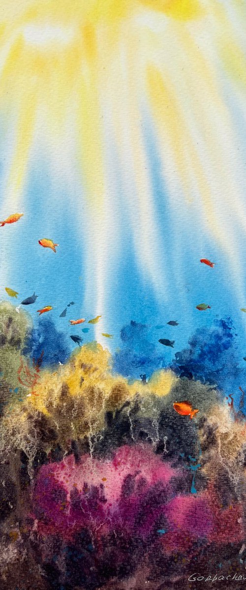 Undersea world #12 by Eugenia Gorbacheva