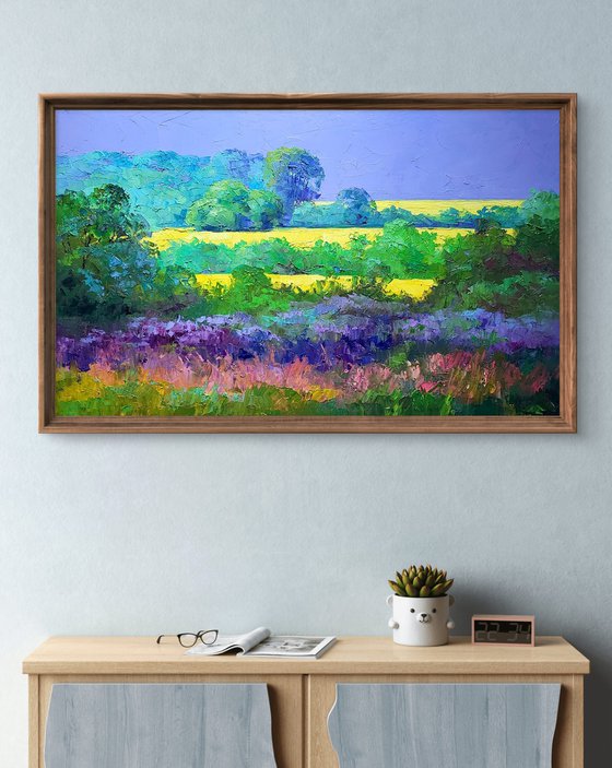 Rapeseed fields