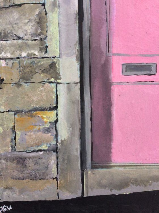 The Pink Door In Northern England