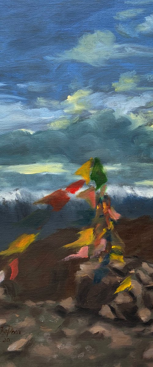 Praying Flags by Lalit Kapoor