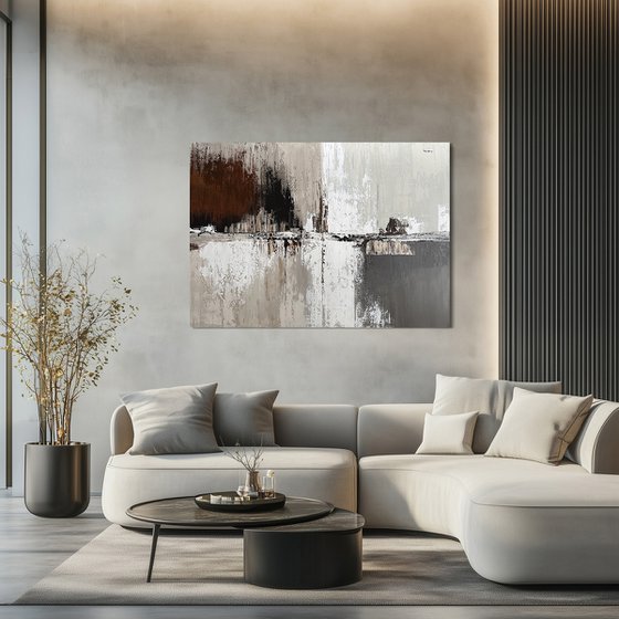 Earthline Convergence – Neutral Abstract