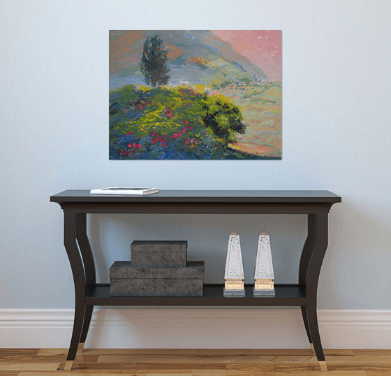 Meadow Beneath the Mountain