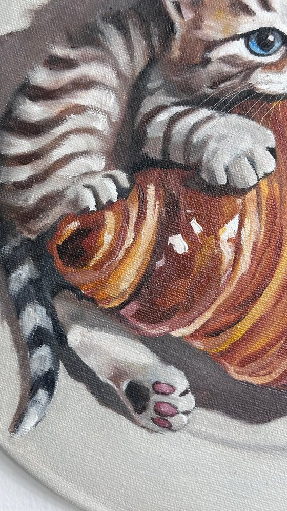 On a Croissant Plate