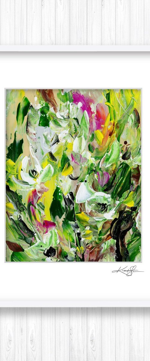 Floral Jubilee 7 - Flower Painting by Kathy Morton Stanion by Kathy Morton Stanion