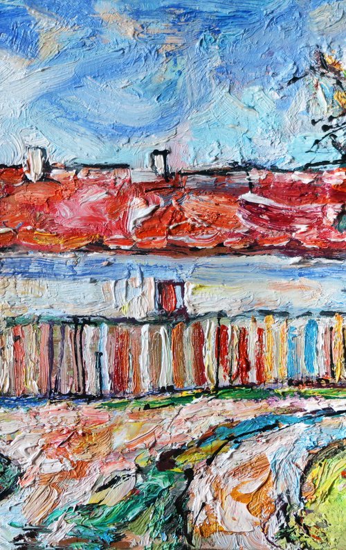 Summer house. by Nikifor Swiristuhin