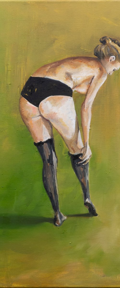 Black Stockings by Lisa Braun