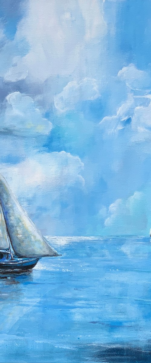 Sailing by Sandra Gebhardt-Hoepfner