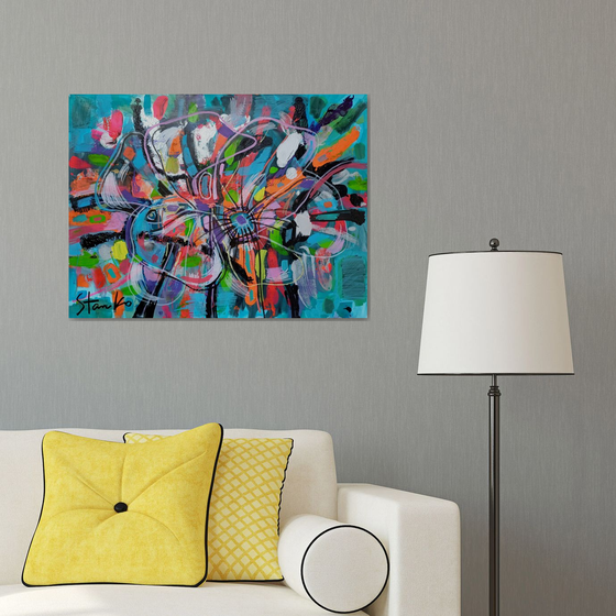 Floral abstraction-II